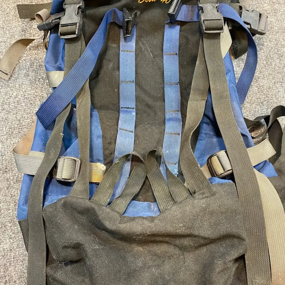 Vintage Arcteryx Bora 40 Liter Black Blue Hiking Technical Backpack Durable
